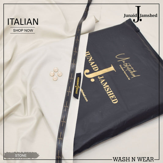 J. Italian Wash & Wear Unstitched Suits for Men FZG-022