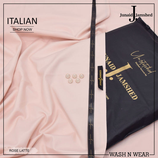 J. Italian Wash & Wear Unstitched Suits for Men FZG-031 (P)