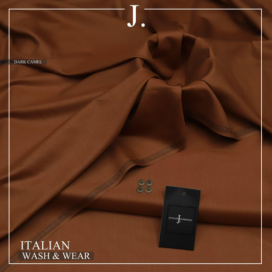 J. Italian Wash & Wear Unstitched Suits for Men FZG-036