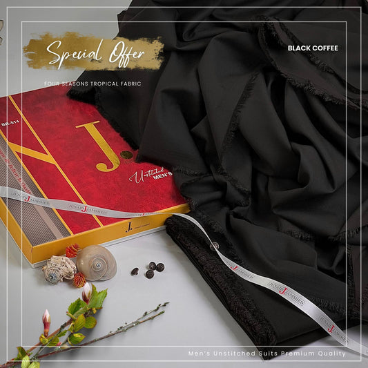 J. Majestic Wash & Wear Unstitched Suits for Men FZG-065