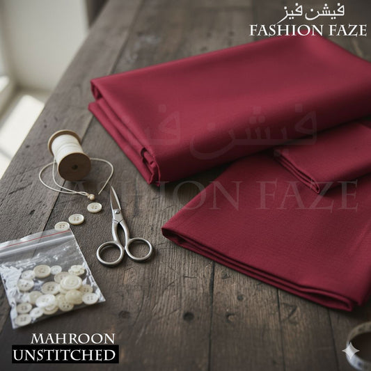 Premium Boski Wash and Wear  Unstitched Gents Suit – 7