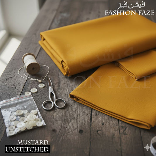 Premium Boski Wash and Wear  Unstitched Gents Suit – 6