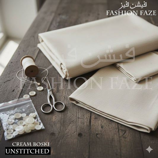 Premium Boski Wash and Wear  Unstitched Gents Suit – 2