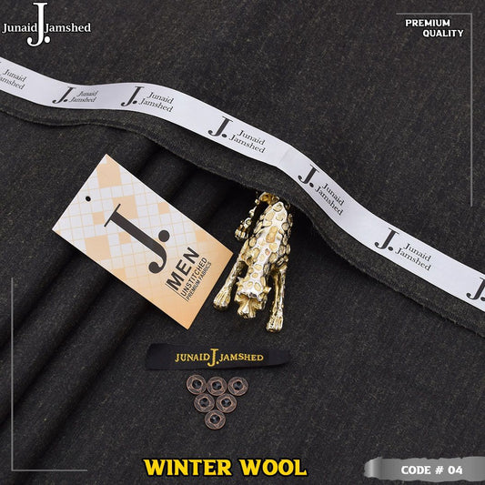 J. Premium Wool Unstitched Shalwar Kameez – Timeless Grace in Every Thread