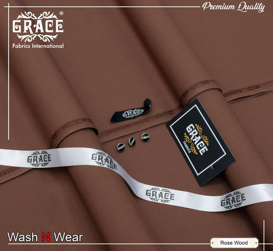 Grace Premium Wash & Wear Unstitched Shalwar Kameez – Elegance Meets Everyday Comfort
