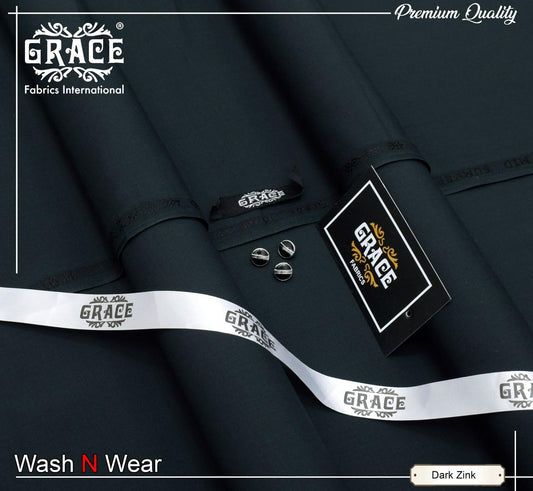 Grace Premium Wash & Wear Unstitched Shalwar Kameez – Elegance Meets Everyday Comfort