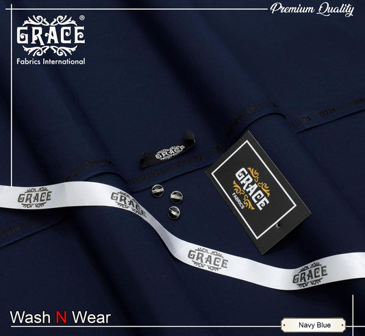 Grace Premium Wash & Wear Unstitched Shalwar Kameez – Elegance Meets Everyday Comfort