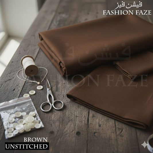 Premium Boski Wash and Wear  Unstitched Gents Suit – 1